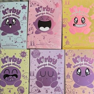 Kirby Manga Mania Vol 1 - 6